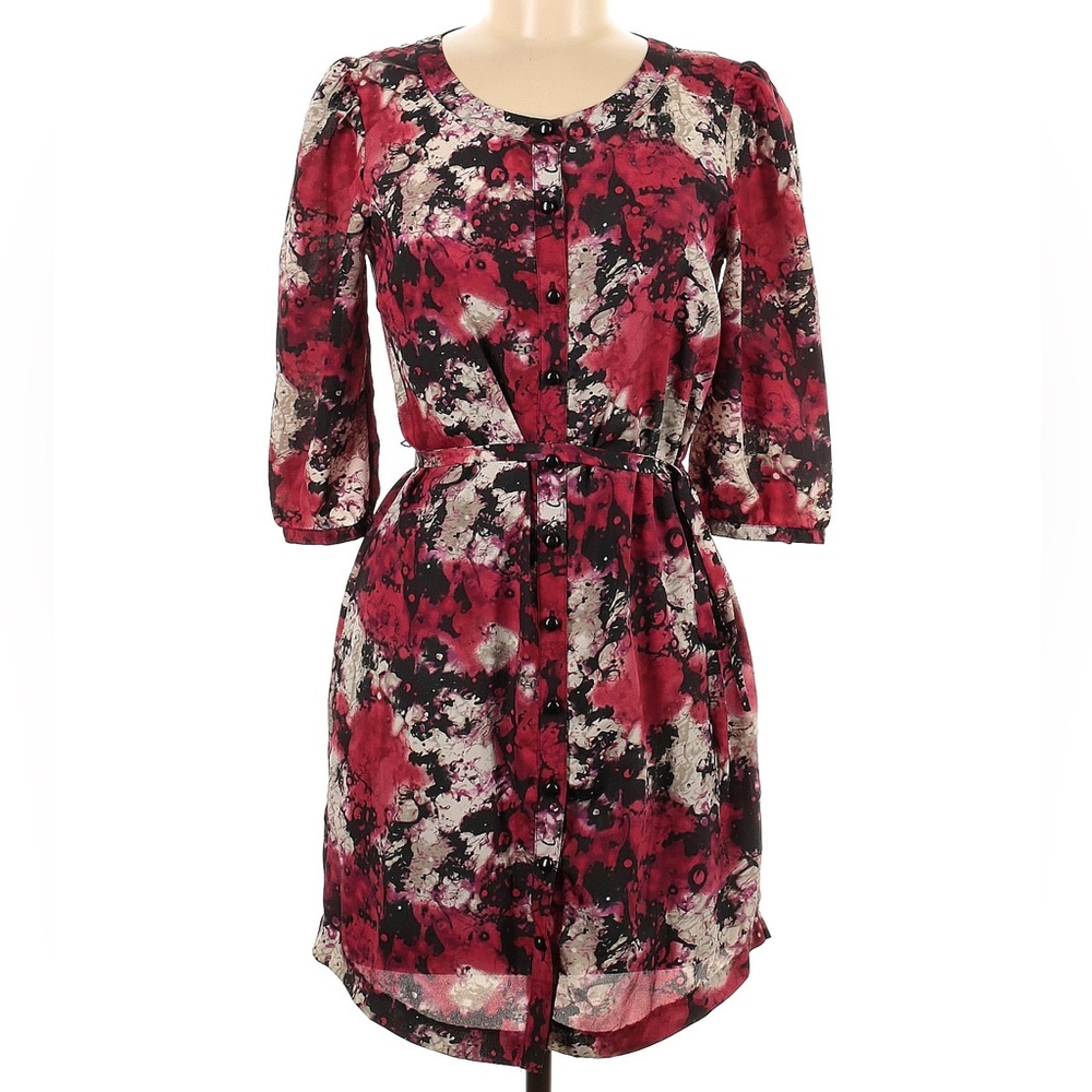 Kensie Belted Shirt Dress